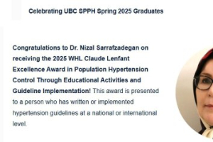 Celebrating UBCSPPH Spring 2025 Graduates